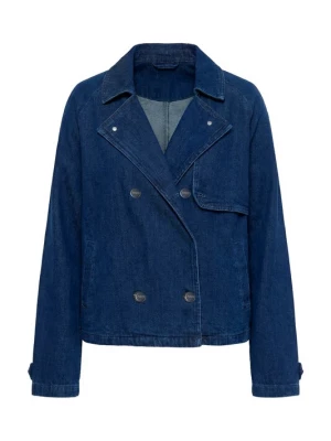 Foto van product Ulla Popken Tussenjas blauw denim