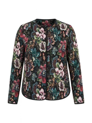 Foto van product Ulla Popken Tussenjas groen / gemengde kleuren / zwart