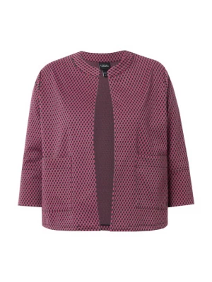 Foto van product Ulla Popken Tussenjas olijfgroen / pink / zwart