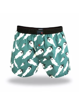 Foto van product UNABUX Boxershorts ' Prints ' groen / wit