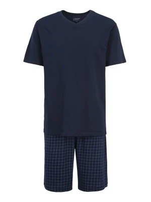 Foto van product uncover by SCHIESSER Pyjama kort blauw / nachtblauw
