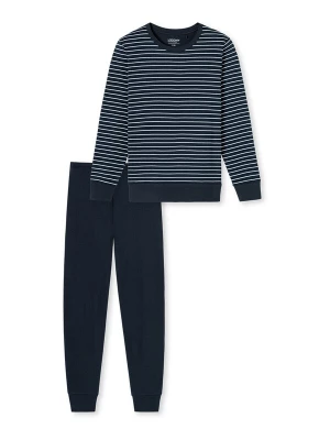 Foto van product uncover by SCHIESSER Pyjama 'UNCOVER Nightwear' donkerblauw / wit