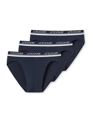 Foto van product uncover by SCHIESSER Slip 'Rio' donkerblauw / wit