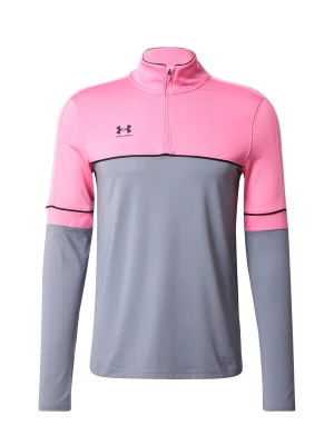 Foto van product UNDER ARMOUR Functioneel shirt 'Challenger' zilvergrijs / rosa / zwart