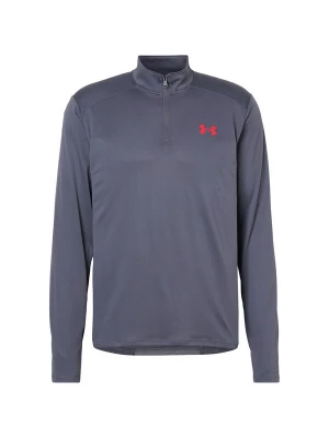 Foto van product UNDER ARMOUR Functioneel shirt 'Tech Utility' grijs / basaltgrijs / rood / lichtrood