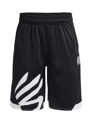 Foto van product UNDER ARMOUR Sportbroek 'Curry Splash' zwart / wit