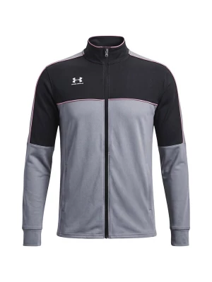 Foto van product UNDER ARMOUR Trainingsjack 'Challenger' basaltgrijs / zwart / wit