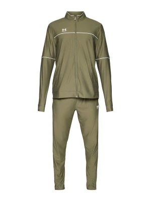 Foto van product UNDER ARMOUR Trainingspak 'Challenger' olijfgroen / wit