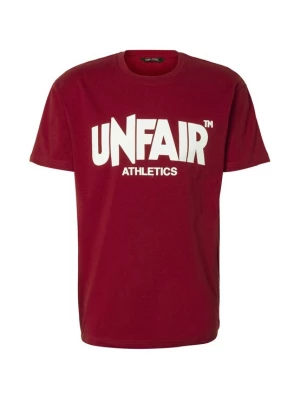 Foto van product Unfair Athletics Shirt 'Classic' donkerrood / wit