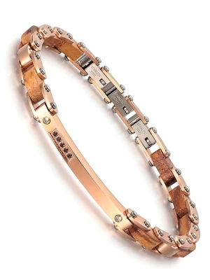Foto van product UNIQAL Armband 'CALDO' rose-goud