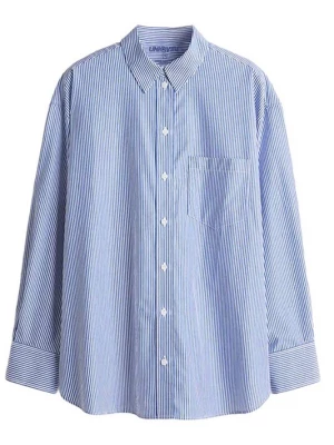 Foto van product UNIQVIBE Blouse navy / wit