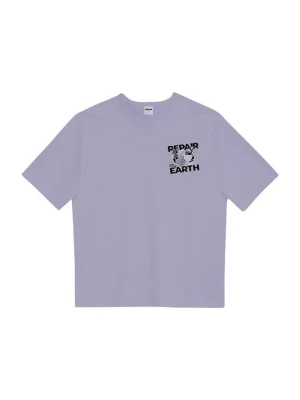 Foto van product UNIQVIBE Shirt lavendel / zwart / wit