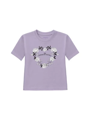 Foto van product UNIQVIBE Shirt lila / zwart / wit