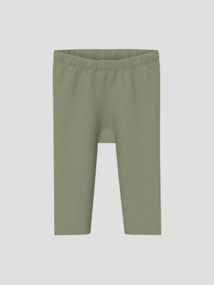 Foto van product Unisex geribde legging s.Oliver olijfgroen