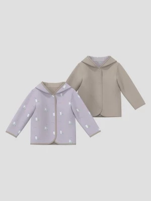 Foto van product Unisex omkeerbaar sweatjack met capuchon en all-over print s.Oliver