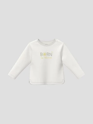Foto van product Unisex shirt met lange mouwen en artwork s.Oliver crème