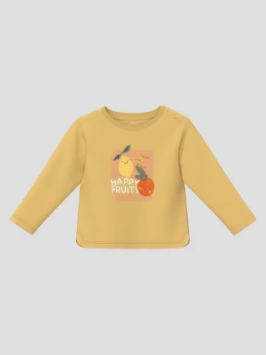 Foto van product Unisex shirt met lange mouwen en artwork s.Oliver geel