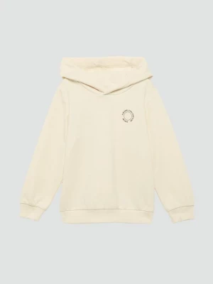Foto van product Unisex sweatshirt met capuchon, geribde boorden en een klein printdetail s.Oliver beżowy