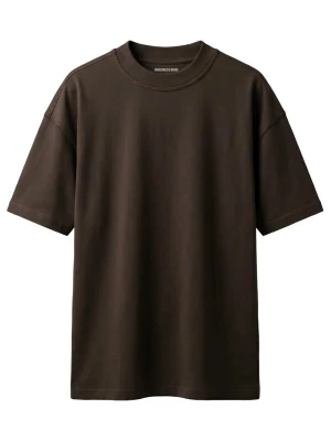 Foto van product UNORGANIZED BRAND Shirt 'SCHWERES COMFORT T15' donkerbruin