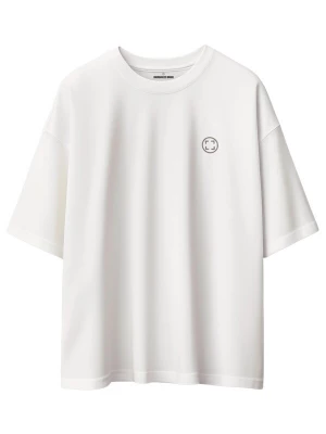 Foto van product UNORGANIZED BRAND Shirt 'SCHWERES OVERSIZE T5' offwhite