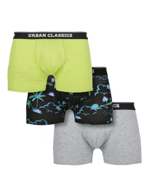 Foto van product Urban Classics Boxershorts blauw / nachtblauw / geel / grijs