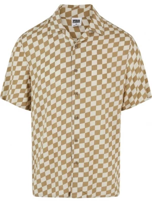 Foto van product Urban Classics Overhemd beige / wit