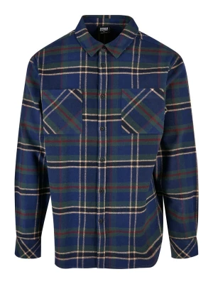 Foto van product Urban Classics Overhemd 'Mountain' donkerblauw / donkergroen / donkerrood / wit