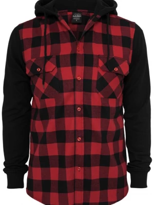 Foto van product Urban Classics Overhemd rood / zwart