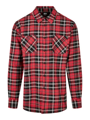 Foto van product Urban Classics Overhemd 'Roots' rood / zwart / wit