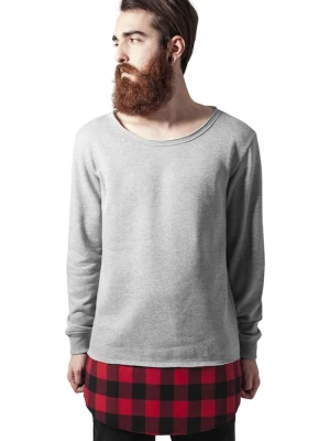 Foto van product Urban Classics Sweatshirt grijs gemêleerd / rood / zwart