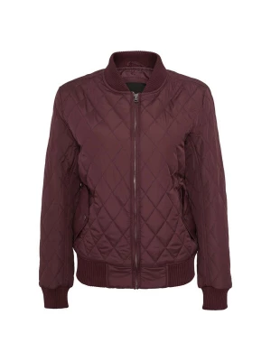 Foto van product Urban Classics Tussenjas 'Diamond Quilt' donkerrood