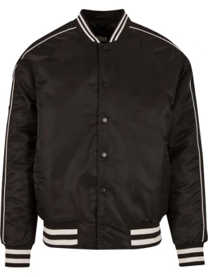 Foto van product Urban Classics Tussenjas 'Racer' zwart / natuurwit