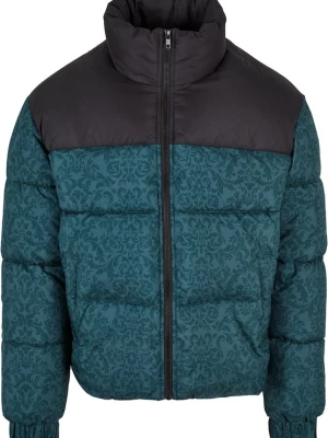 Foto van product Urban Classics Winterjas petrol / jade groen / zwart