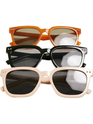 Foto van product Urban Classics Zonnebril 'Chicago' beige / donkeroranje / zwart