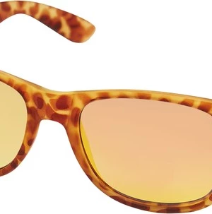 Foto van product Urban Classics Zonnebril 'Likoma Mirror' bruin / cognac / lichtoranje / zwart