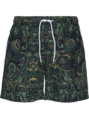 Foto van product Urban Classics Zwemshorts geel / groen / donkergroen