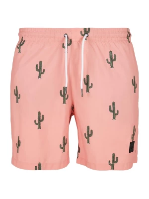 Foto van product Urban Classics Zwemshorts lichtgroen / perzik