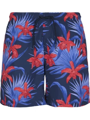 Foto van product Urban Classics Zwemshorts marine / smoky blue / duifblauw / lichtblauw / grenadine