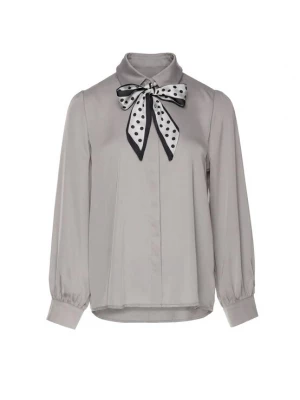 Foto van product usha BLACK LABEL Blouse grijs / zwart / wit