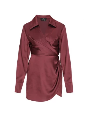 Foto van product usha BLACK LABEL Cocktailjurk bordeaux