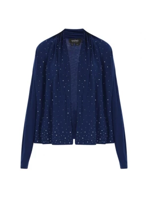 Foto van product usha BLACK LABEL Gebreid vest 'Elegant' navy