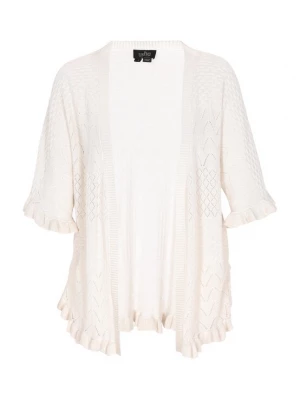 Foto van product usha BLACK LABEL Gebreid vest 'Fashion Look' offwhite