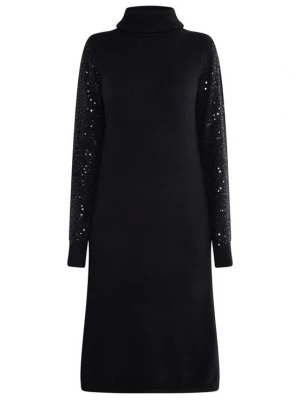 Foto van product usha BLACK LABEL Gebreide jurk zwart