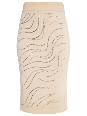 Foto van product usha BLACK LABEL Rok crème / zilver