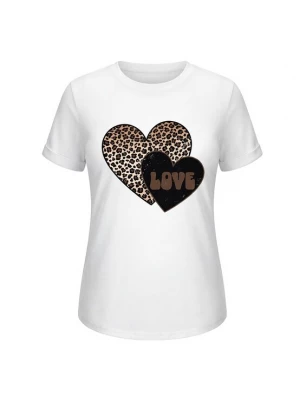 Foto van product usha BLACK LABEL Shirt bruin / zwart / wit