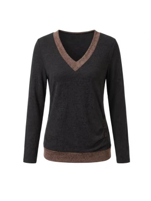 Foto van product usha BLACK LABEL Shirt mokka / grafiet