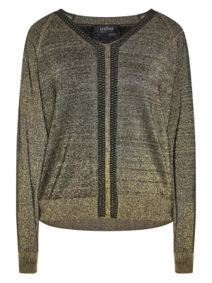 Foto van product usha BLACK LABEL Trui goud / zwart