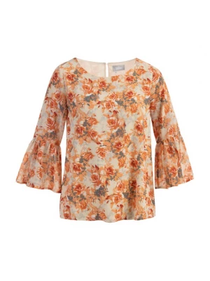 Foto van product Usha Blouse crème / grijs / oranje