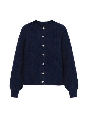 Foto van product usha BLUE LABEL Gebreid vest navy