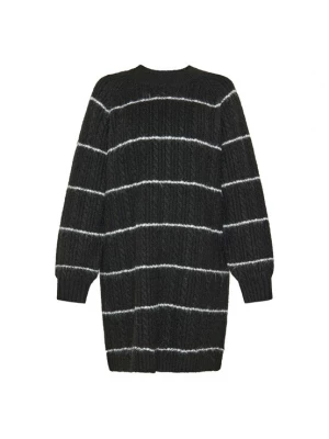 Foto van product usha BLUE LABEL Gebreide jurk zwart / wit